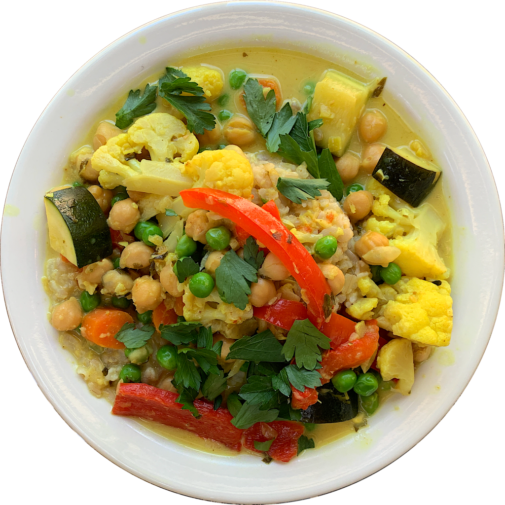 Thai Chickpea Curry Chez Grenier Vegetarian comfort food at its best.